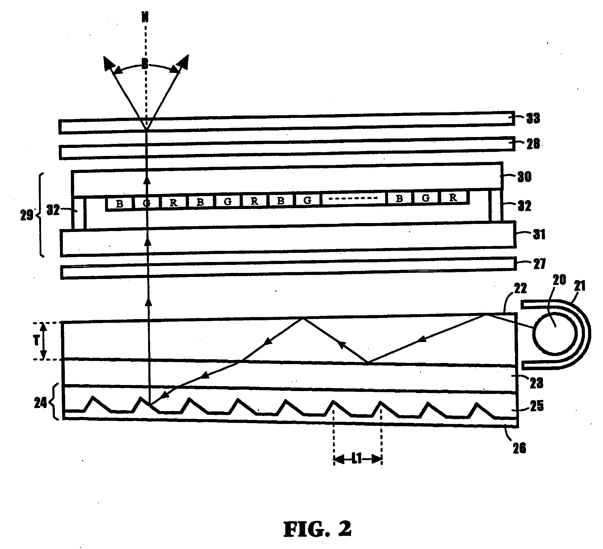 Light guide apparatus, a backlight apparatus and a liquid crystal display apparatus