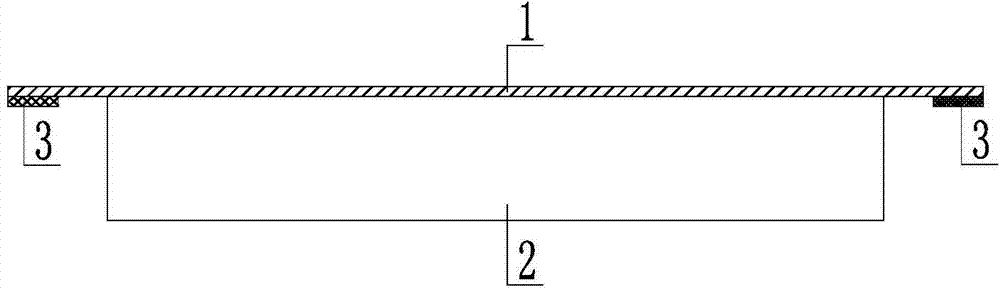 Cross-railway road bridge protection structure