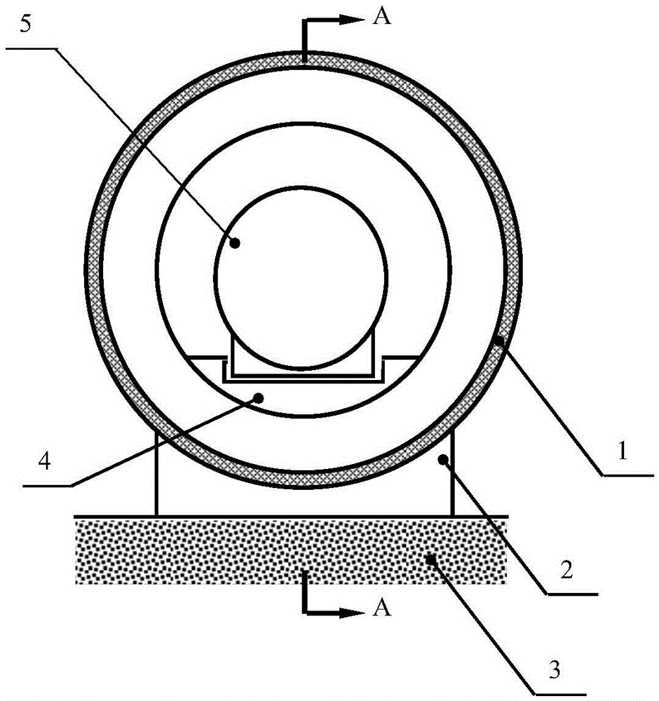 A vacuum maglev tunnel