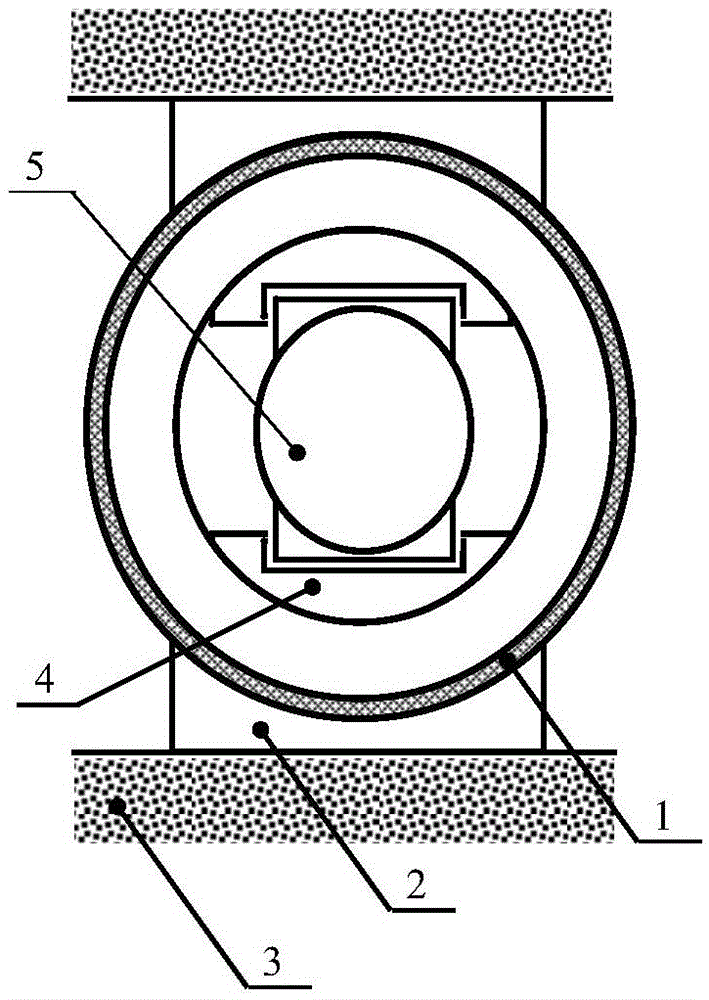 A vacuum maglev tunnel