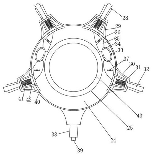 Automobile hub with self-rescue function