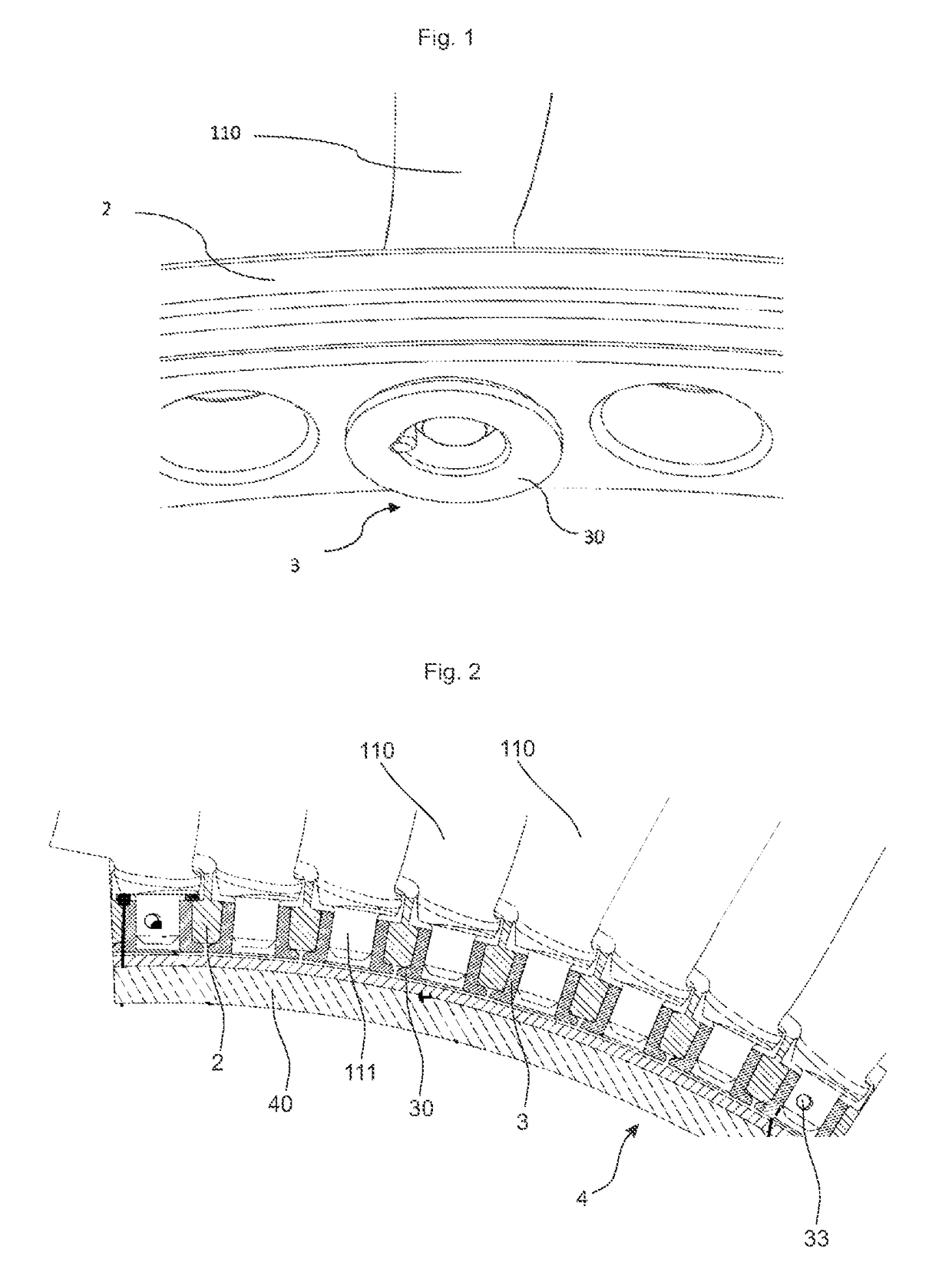 Guide vane arrangement and method for mounting a guide vane