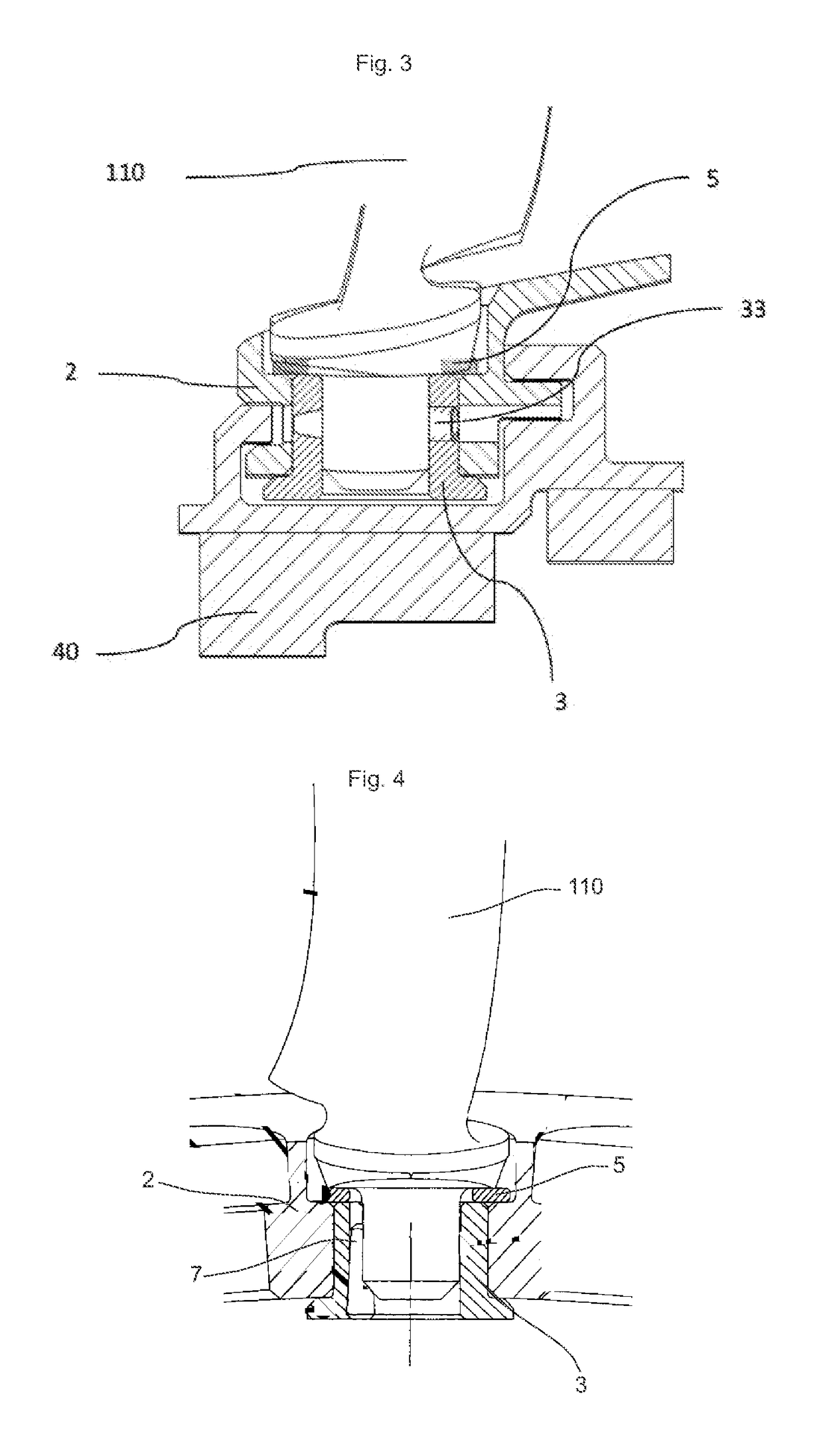 Guide vane arrangement and method for mounting a guide vane