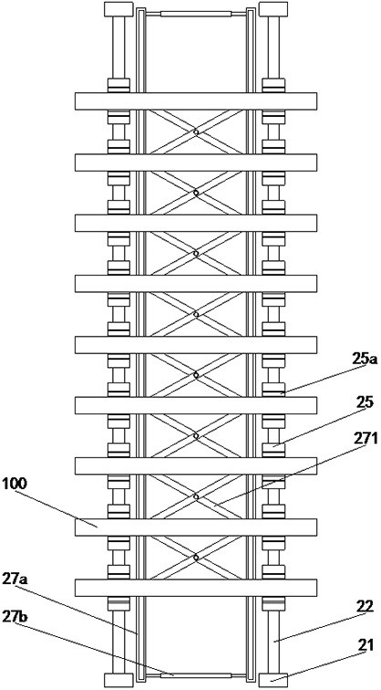 Welding jig for making grille guardrail