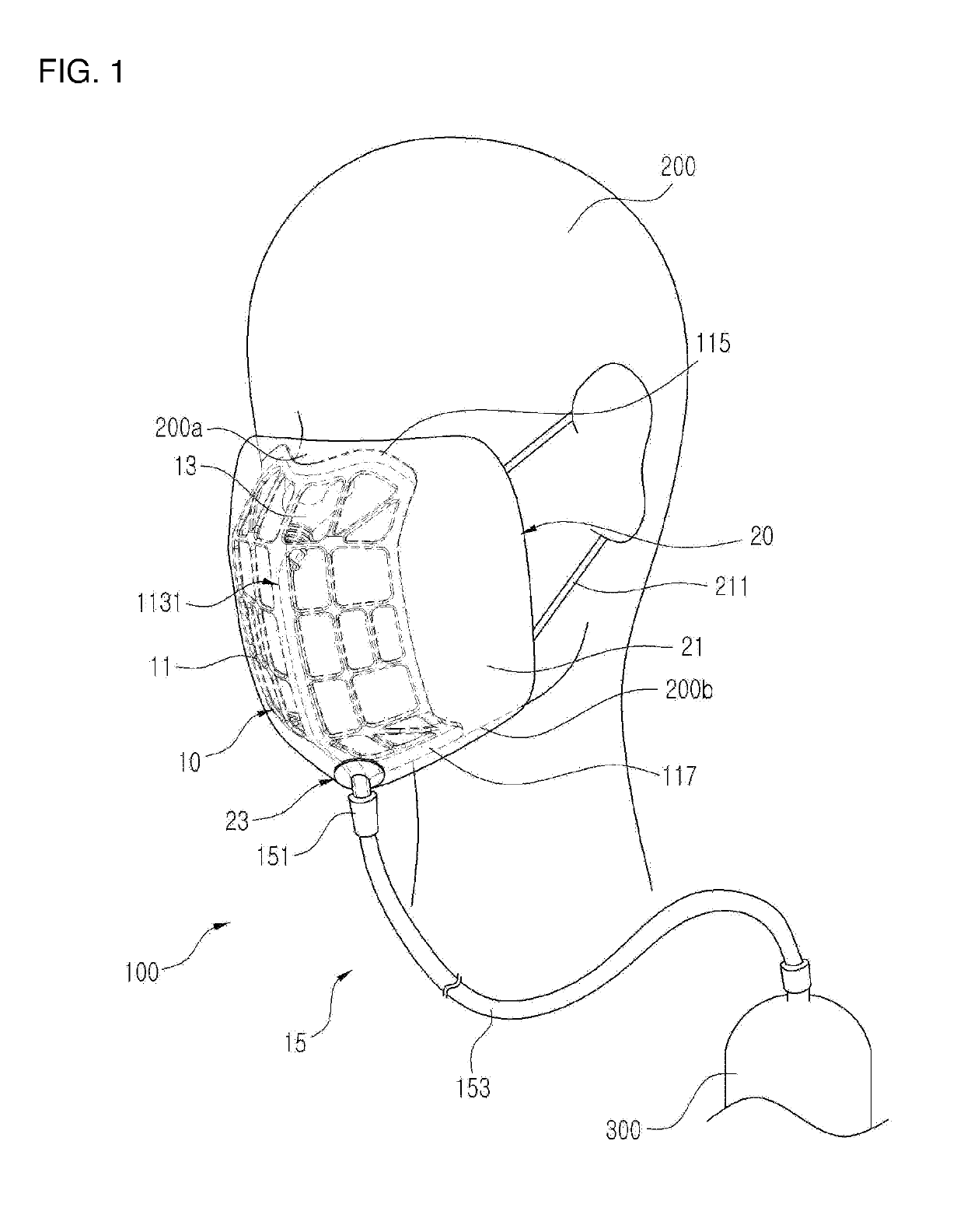 Mask-type nasal cannula