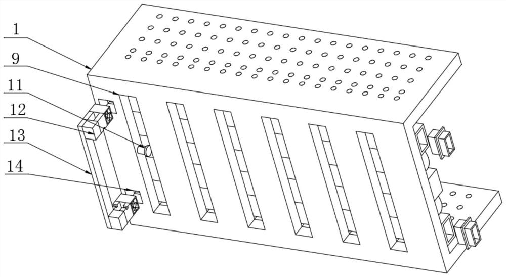 Energy-saving corrugated bridge with wind circulation system