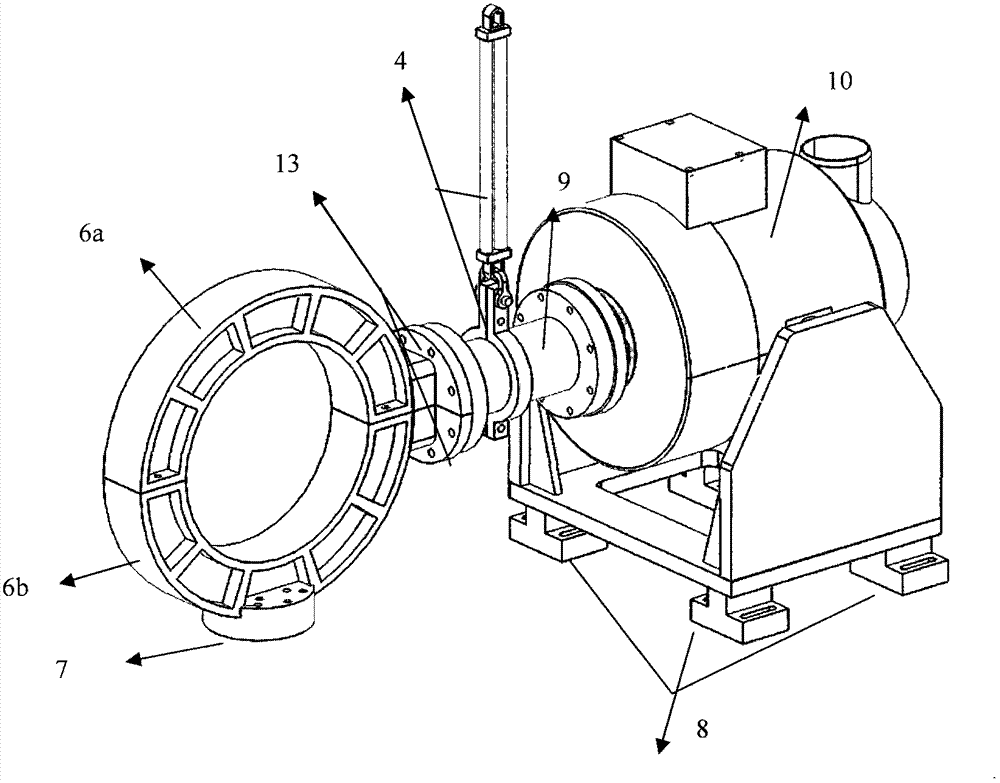 Four-vibration table two-direction joint vibration device