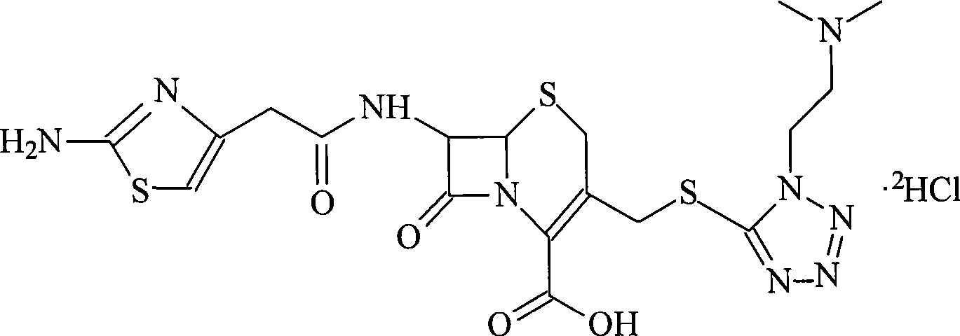 Cefotiam salt compound and pharmaceutical composition made therefrom