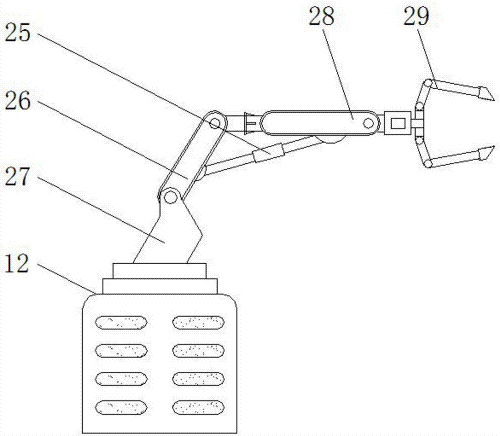 Nozzle machining device for electric hair drier