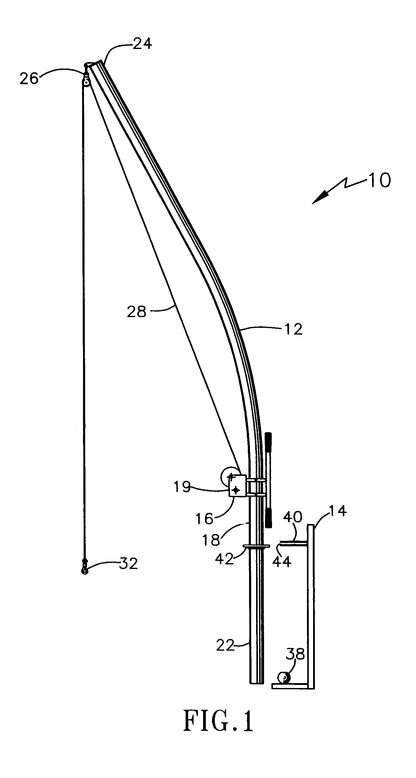 Billboard advertising copy hoist system