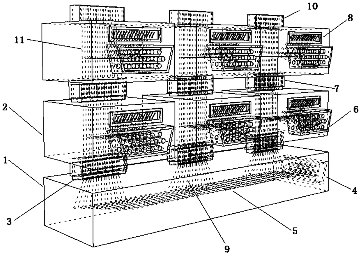 A Massively Parallel Rendering Node Computer Video Display Switch