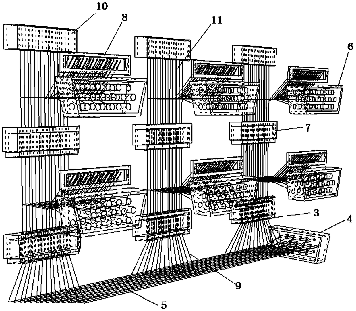 A Massively Parallel Rendering Node Computer Video Display Switch