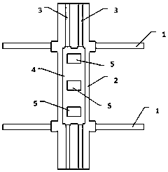 Rail heat treatment system and heat treatment process