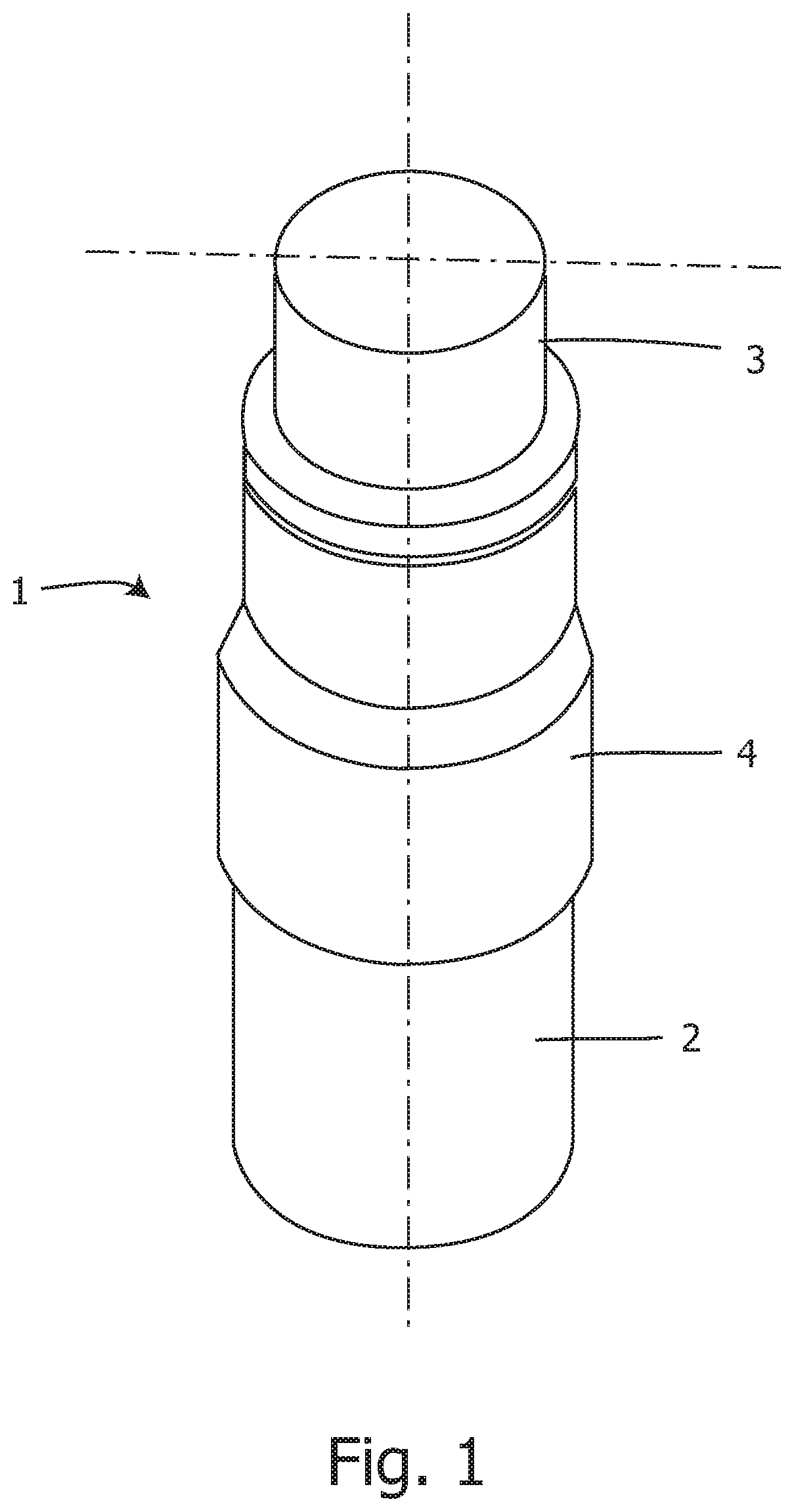 Container and method for preserving a tissue sample