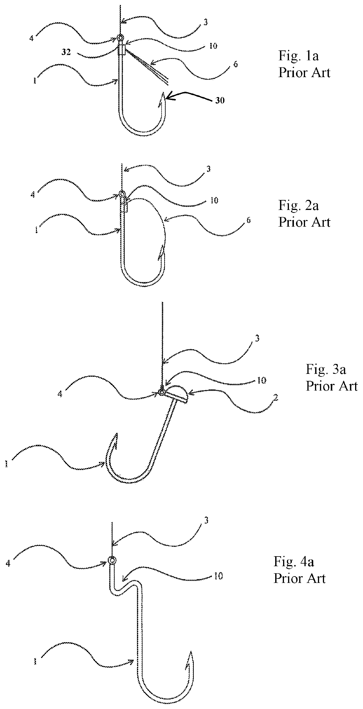 Snag-free fish hook assembly, kit, and method