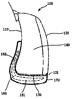 Backpack with air bag cushion