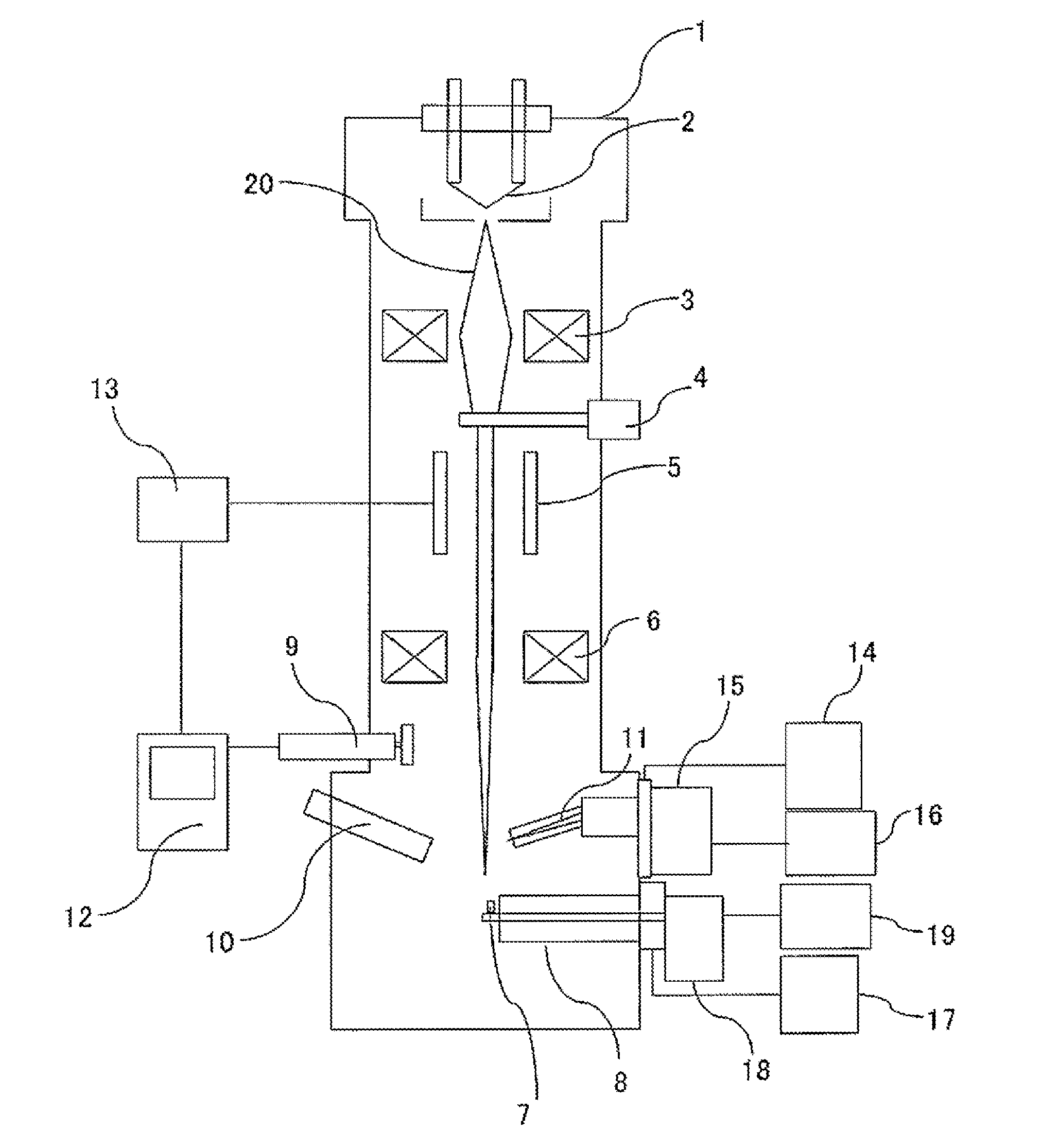 Charged Particle Radiation Device and Specimen Preparation Method Using Said Device