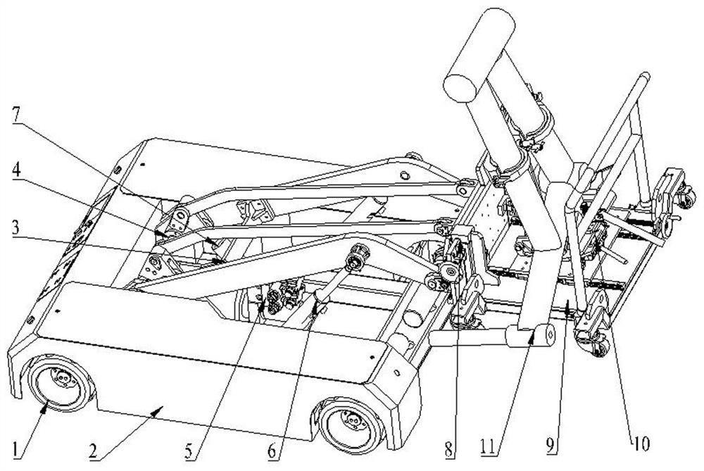 Undercarriage mounting vehicle