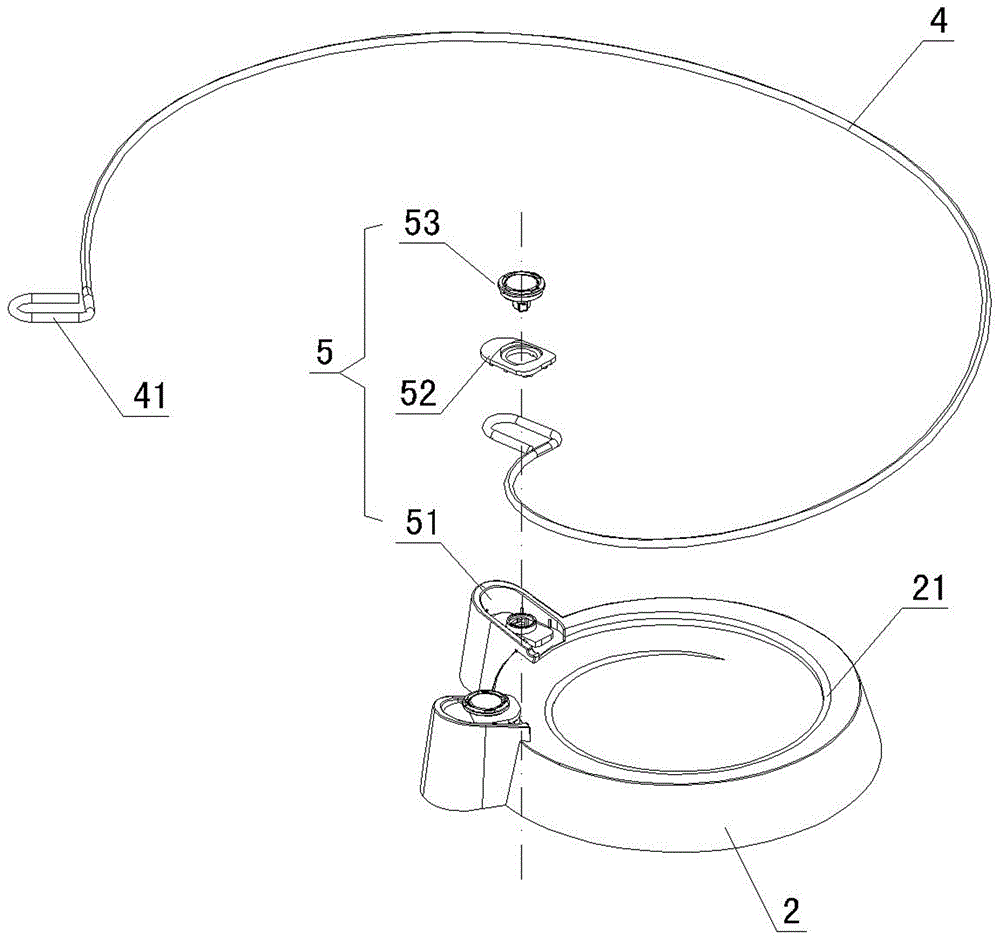 A rotating toy game device