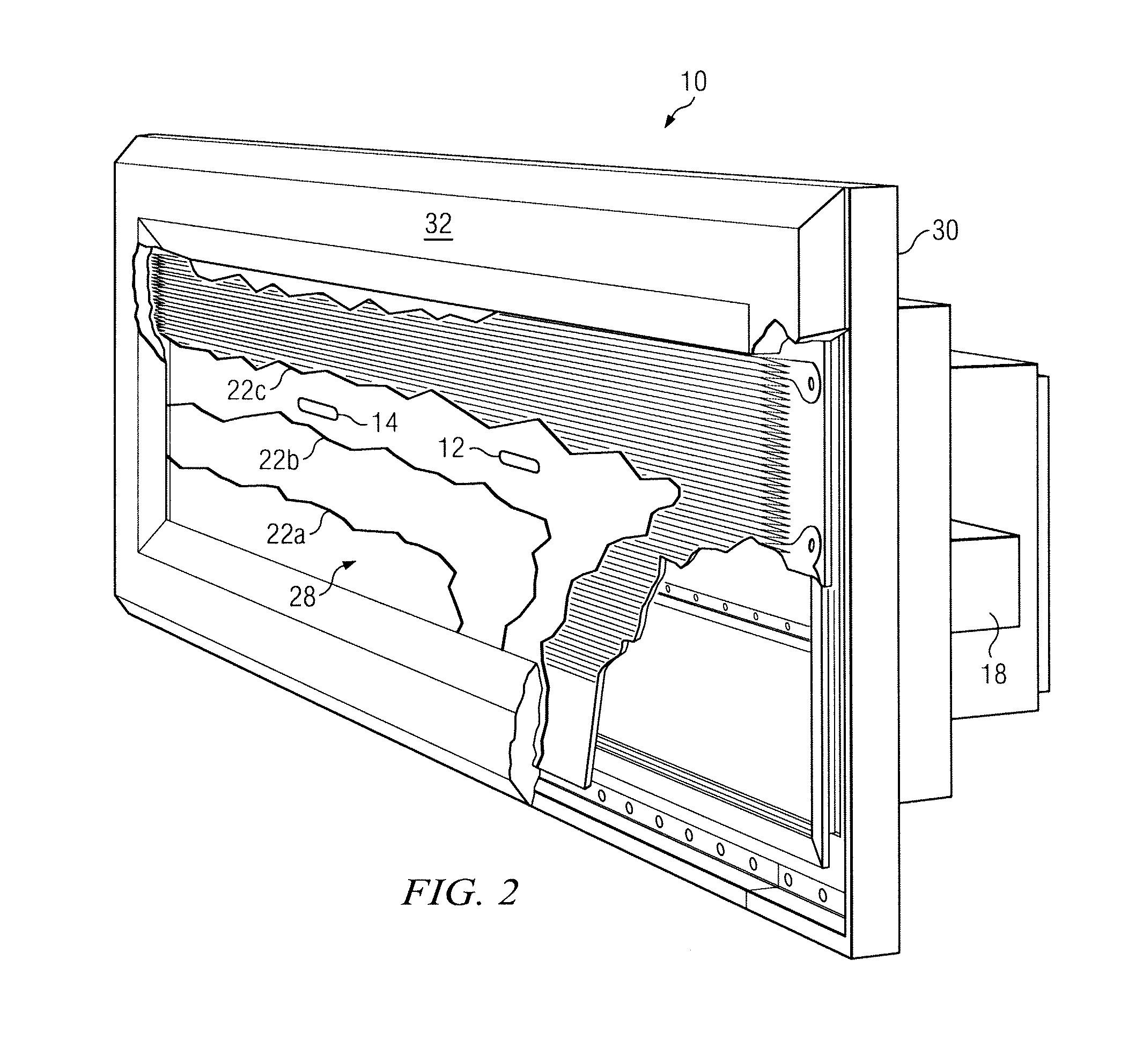 Apparatus for Remotely Measuring Surface Temperature Using Embedded Components
