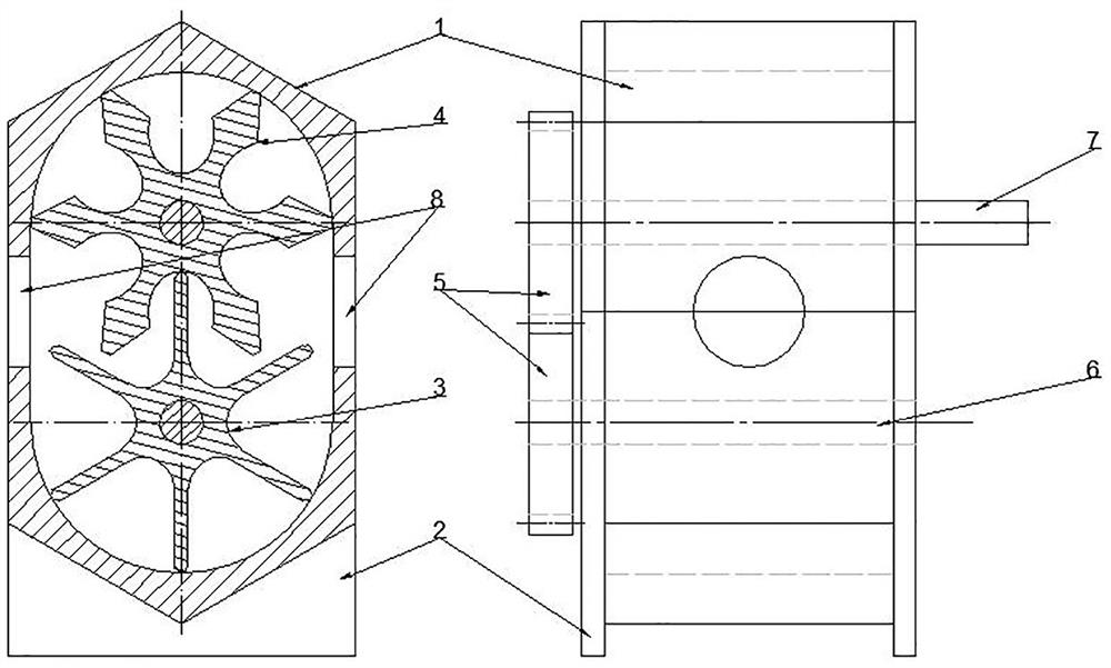 Double-wheel pump