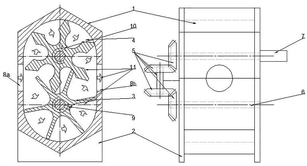 Double-wheel pump