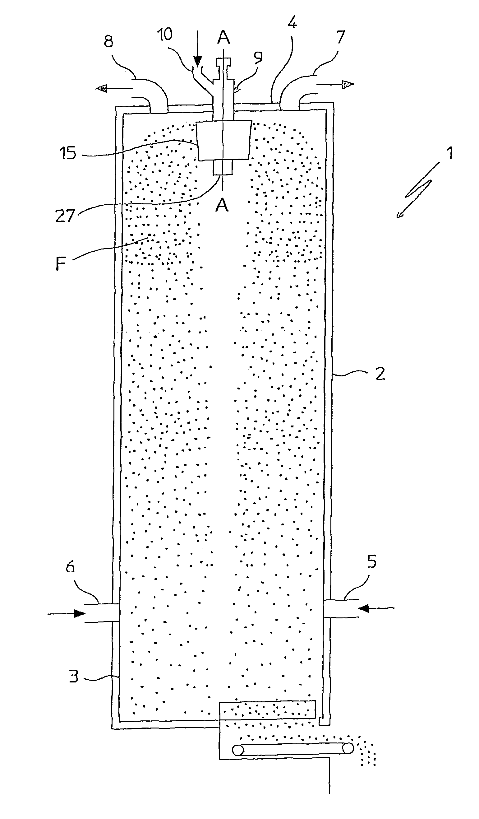 Granulation process and apparatus