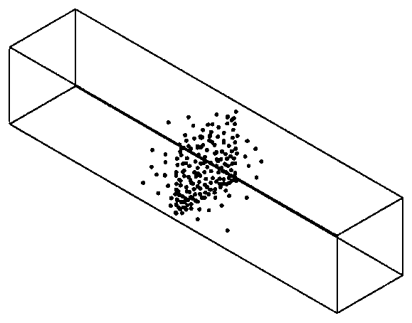 Mixed moment tensor inversion calculation method and system for rock acoustic emission, and storage medium