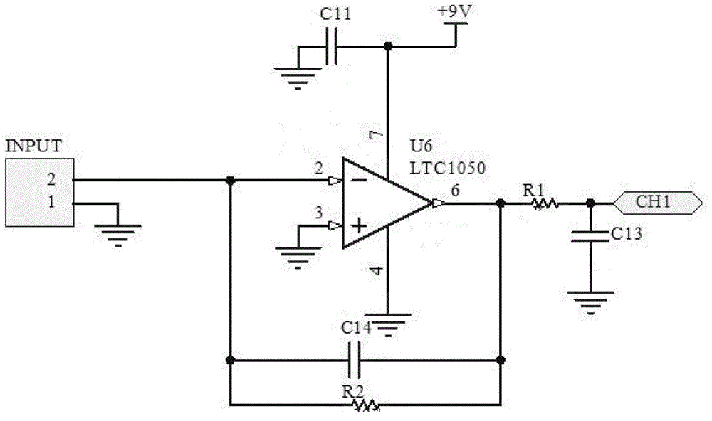 Signal detection circuit of atmospheric ozone sonde