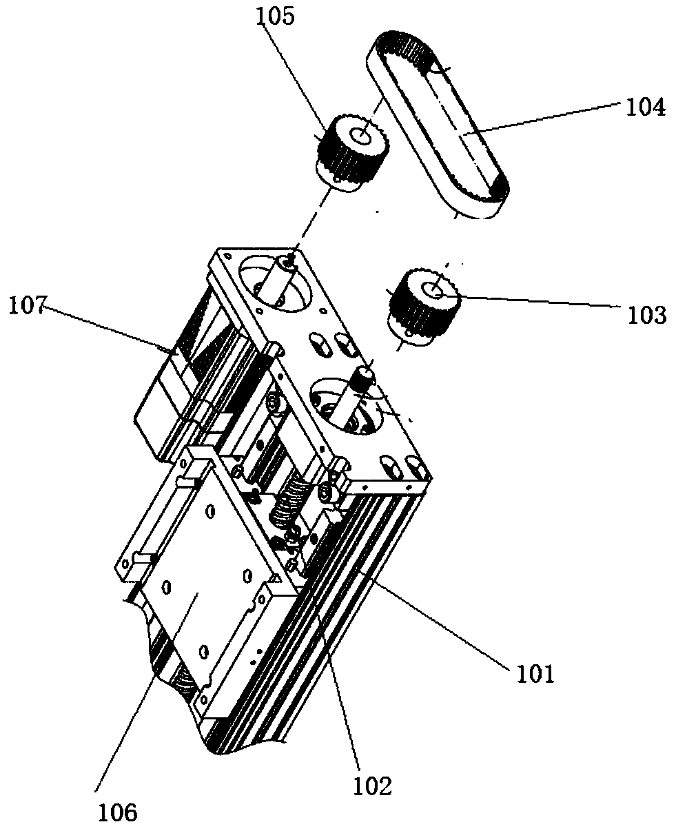 Circular pressing-cutting knife grinding machine device and grinding method thereof