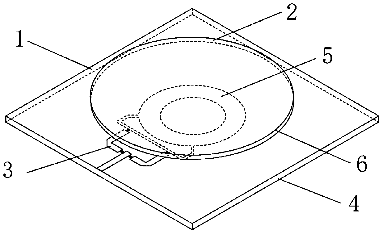 Circularly polarized reconfigurable antenna integrated with adjustable phase-shifting power divider