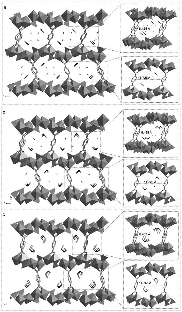 Novel efficient blue room-temperature phosphorescent material and preparation method thereof