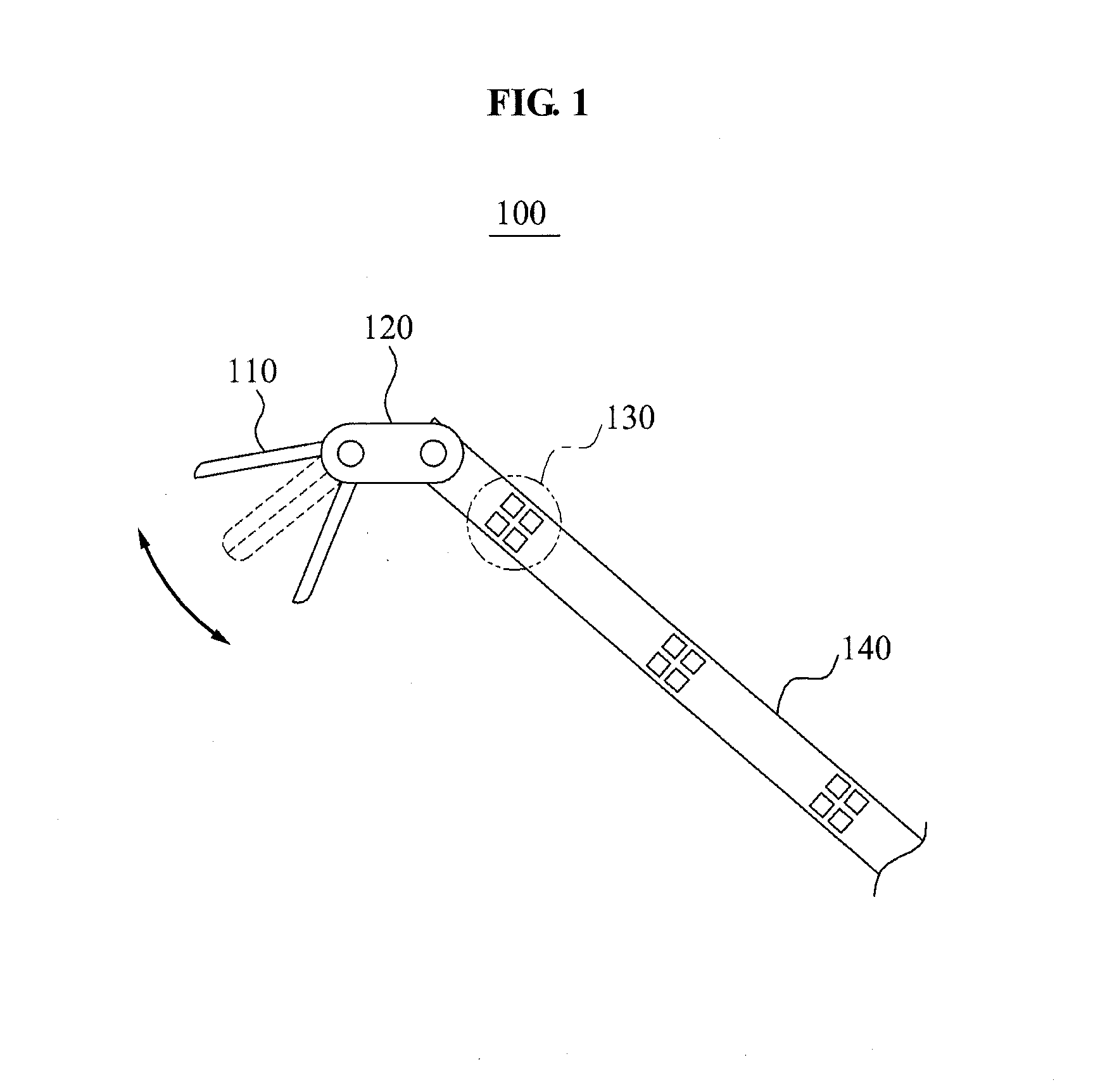 Proximity sensor used by an operation robot and method of operating the proximity sensor