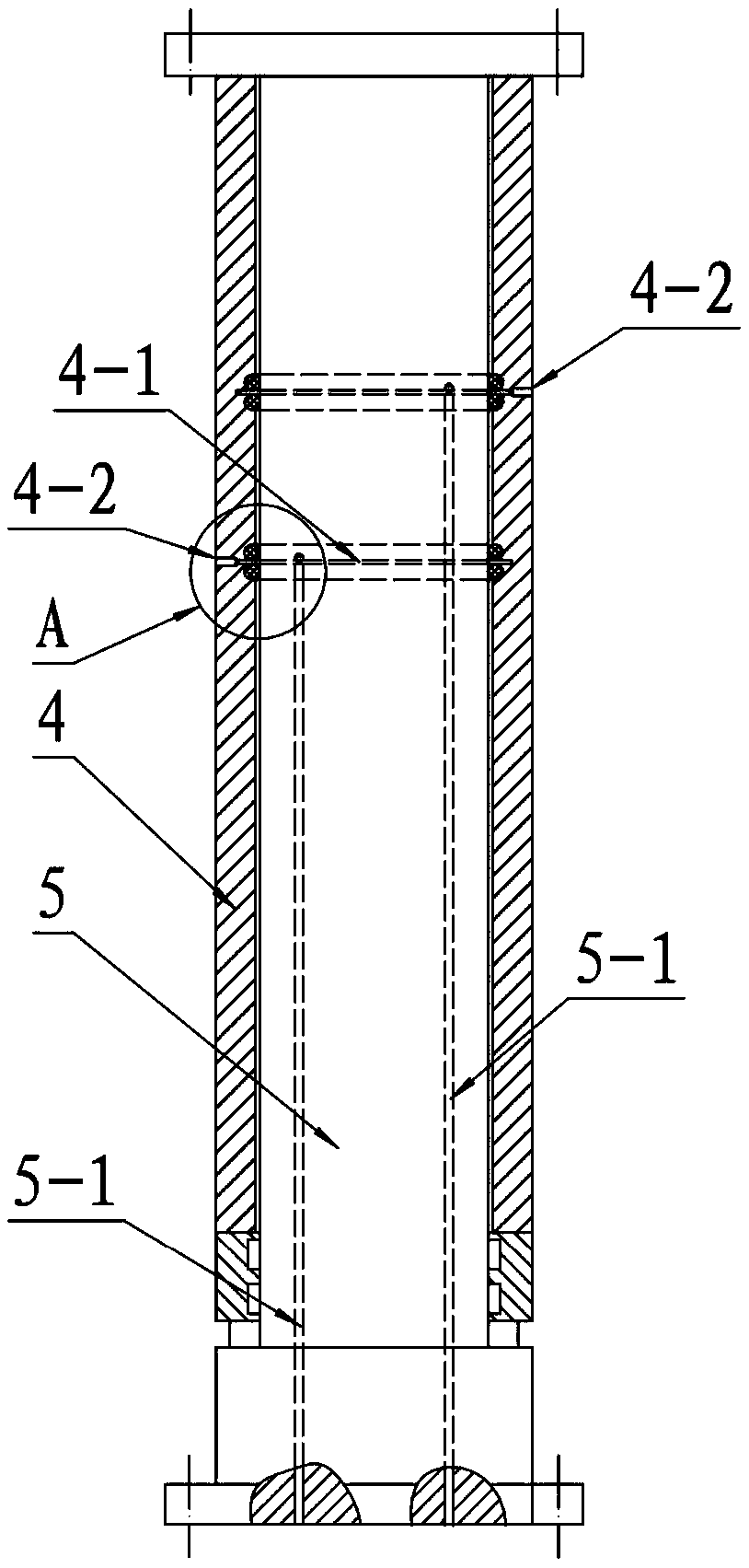 Argon blowing method of ladle turret and steel ladle argon blowing turret in continuous casting mode