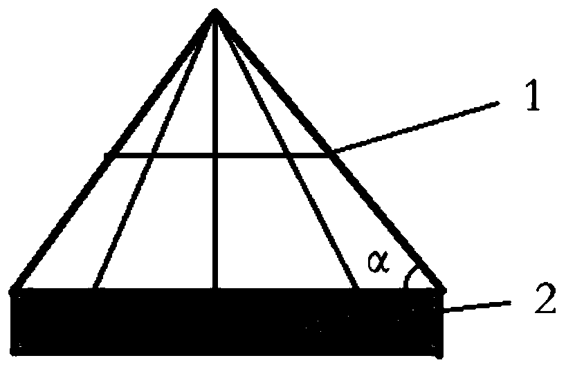 A kind of catalytic low nitrogen combustion hood type device and process