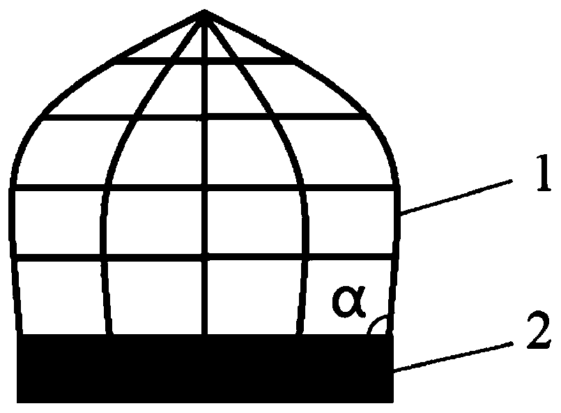 A kind of catalytic low nitrogen combustion hood type device and process