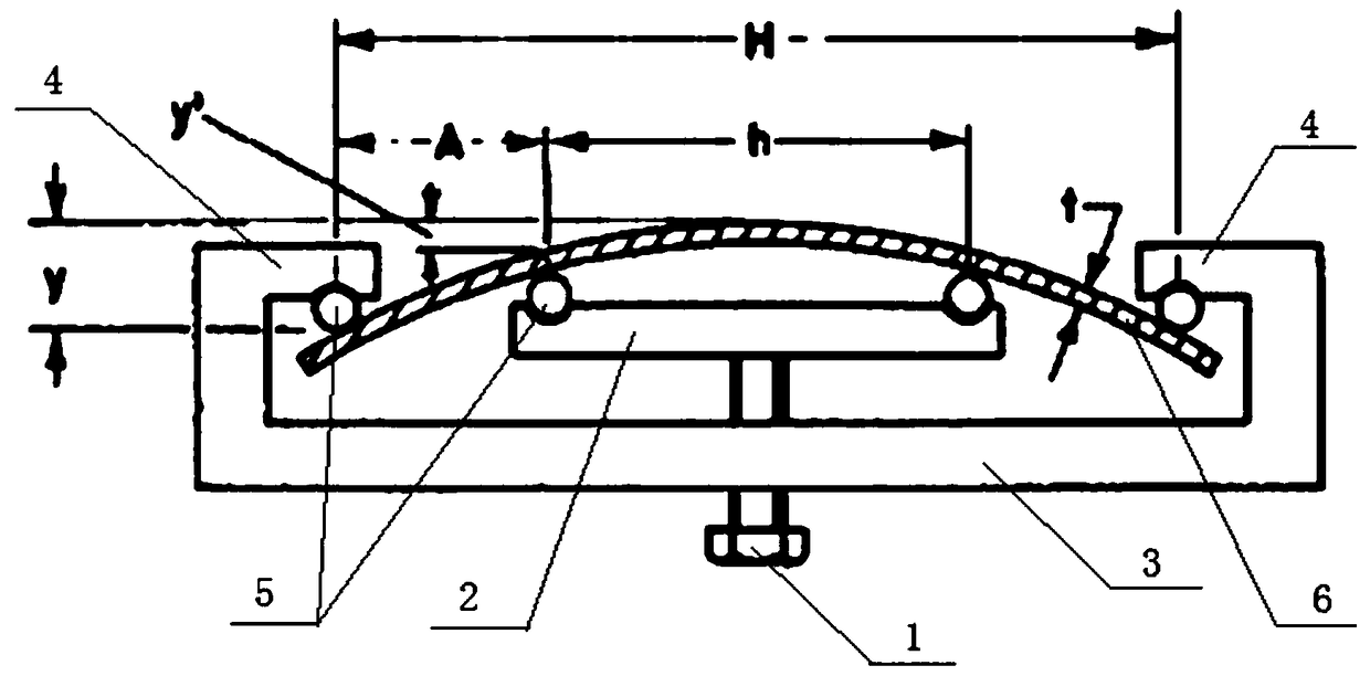 Method for testing pipeline steel for carbon dioxide corrosion under bending stress