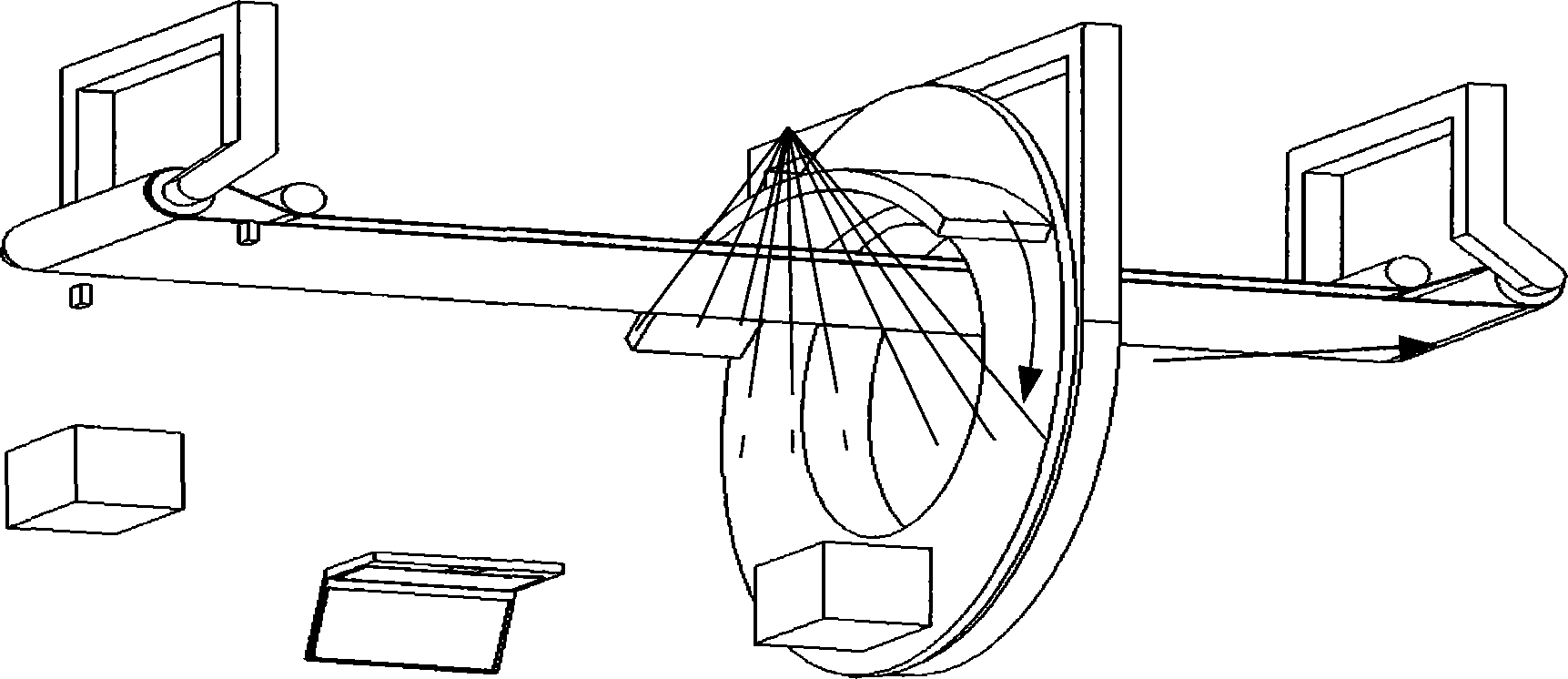 Inspection system, inspection method, CT device and detection device