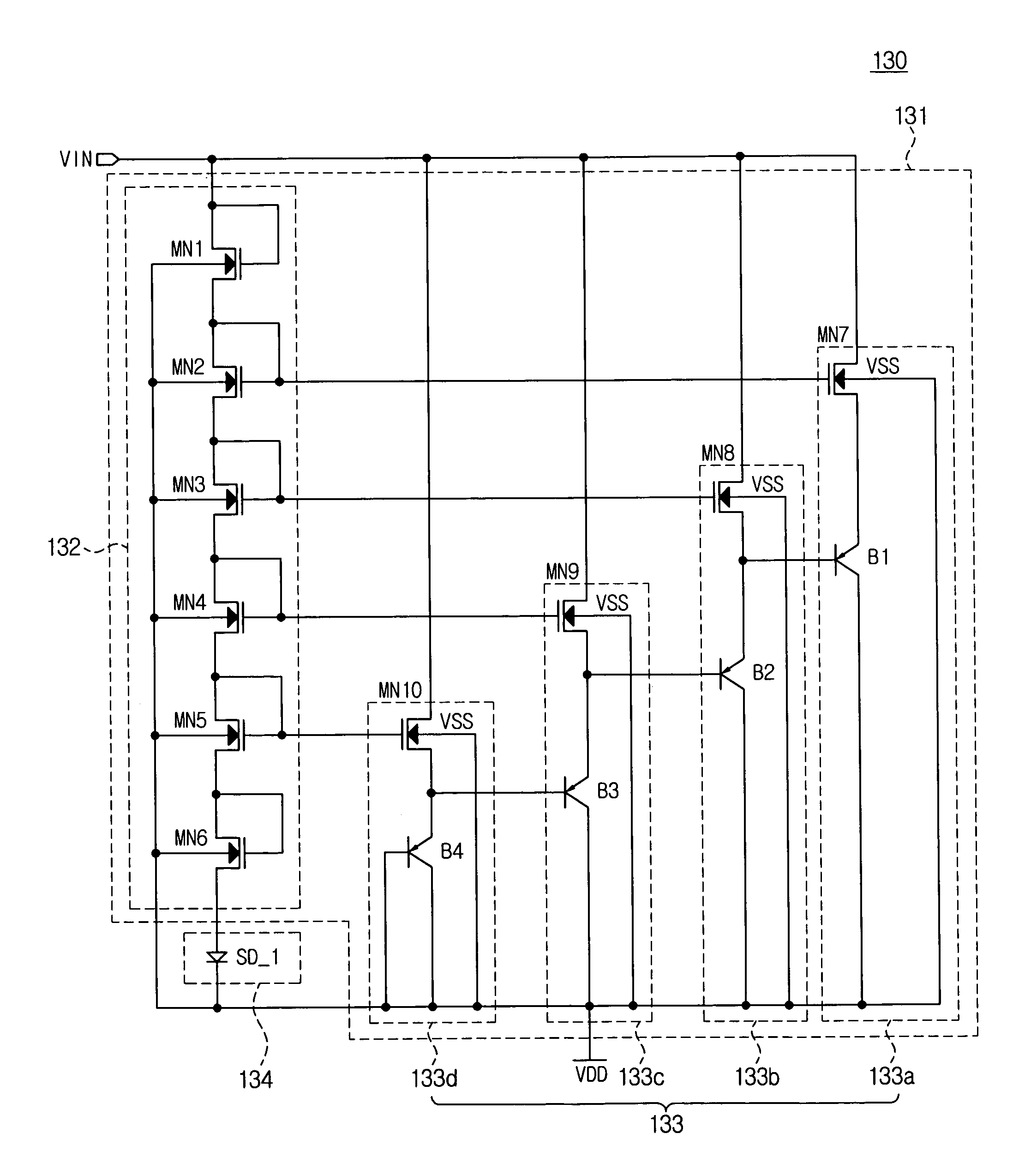Limiter for controlling overvoltage and RFID tag having the same