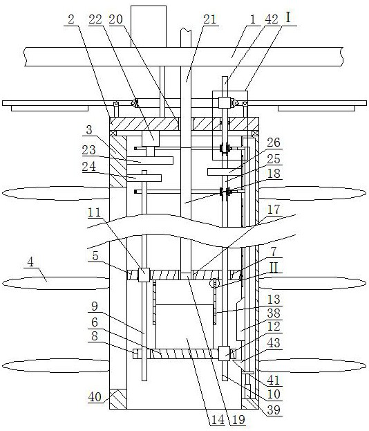 An electrocatalytic oxidation wastewater treatment device