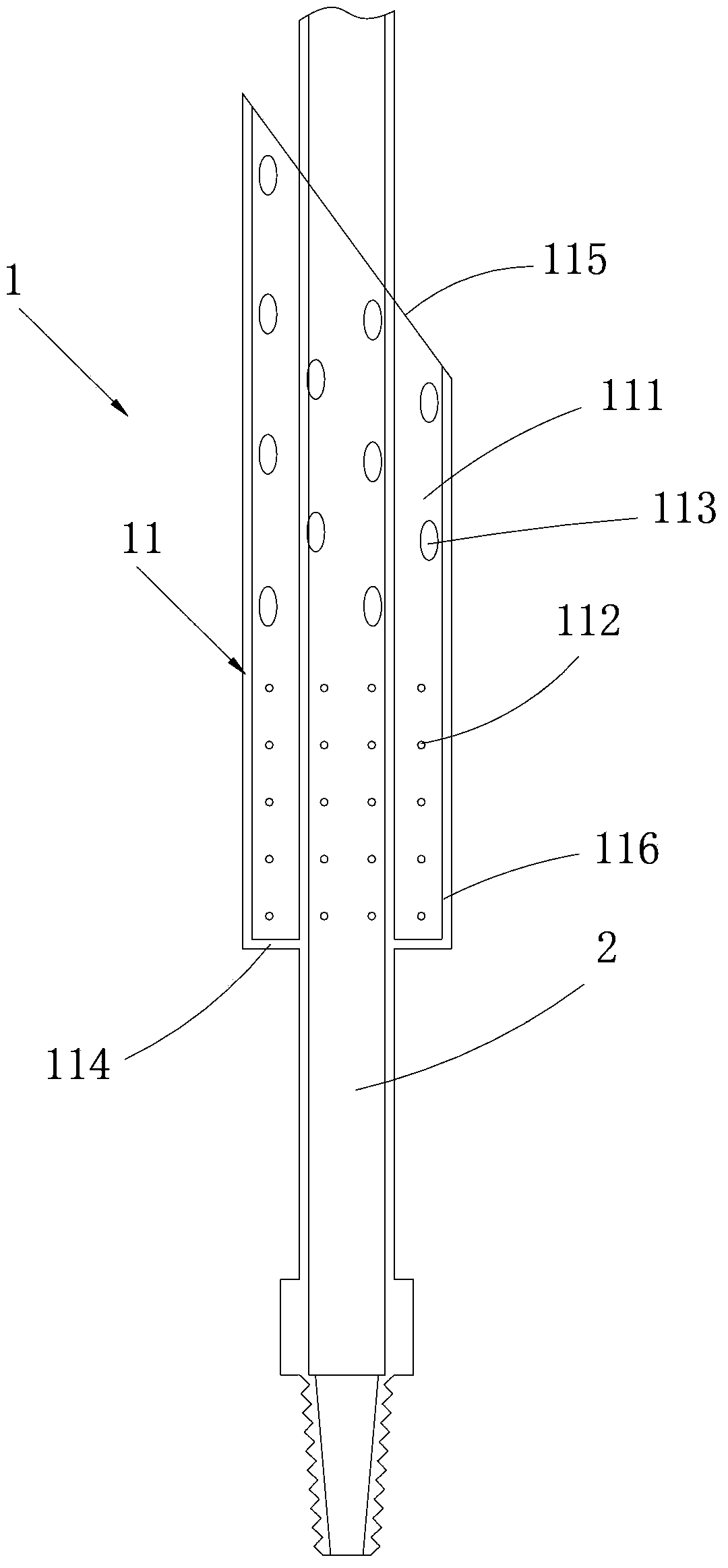 Sand bailing mechanism and drilling tool
