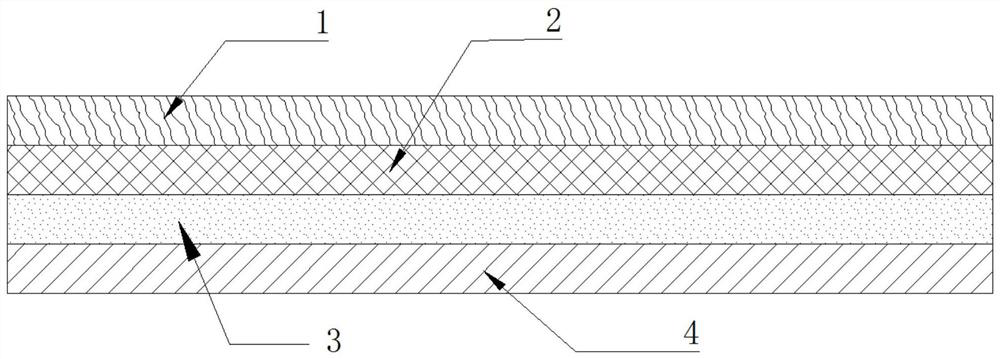 A kind of three-dimensional silk imitation fur fabric