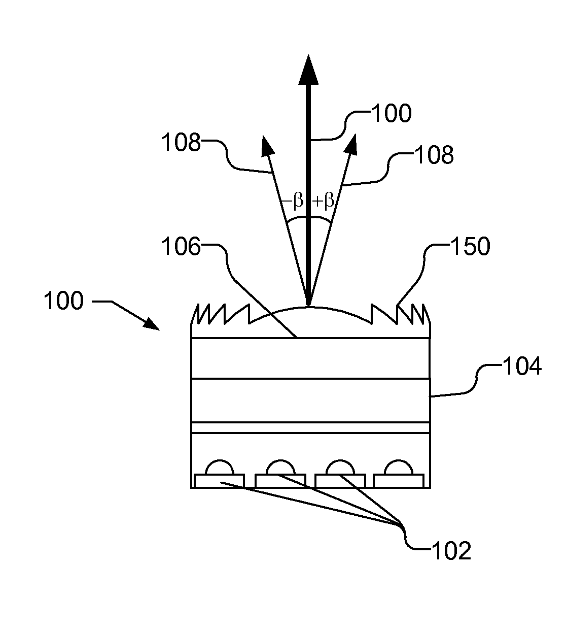 Compact optical system and lenses for prodcuing uniform collimated light