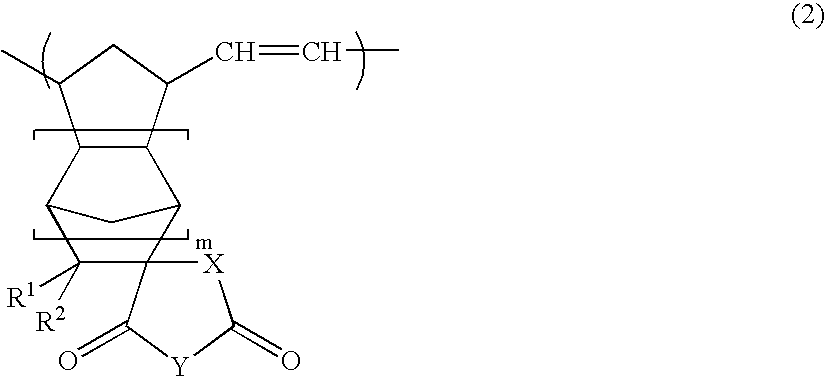 Norbornene-based ring-opening polymerization polymer, product of hydrogenation of norbornene-based ring-opening polymerization polymer, and processes for producing these