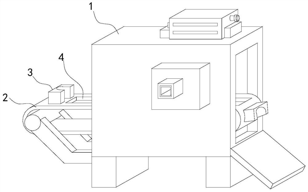 Intelligent robot hand hardware machining device