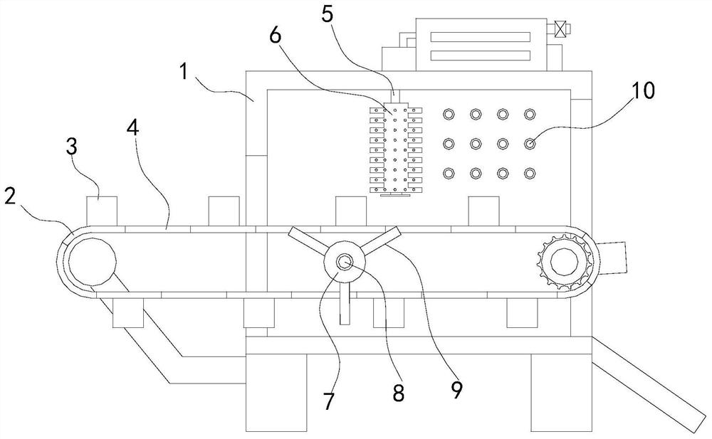 Intelligent robot hand hardware machining device