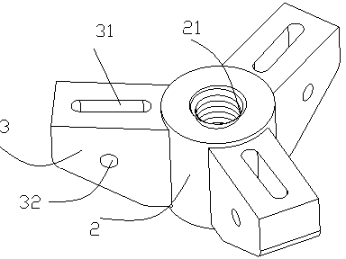 Feeding bushing fixing device of extruder