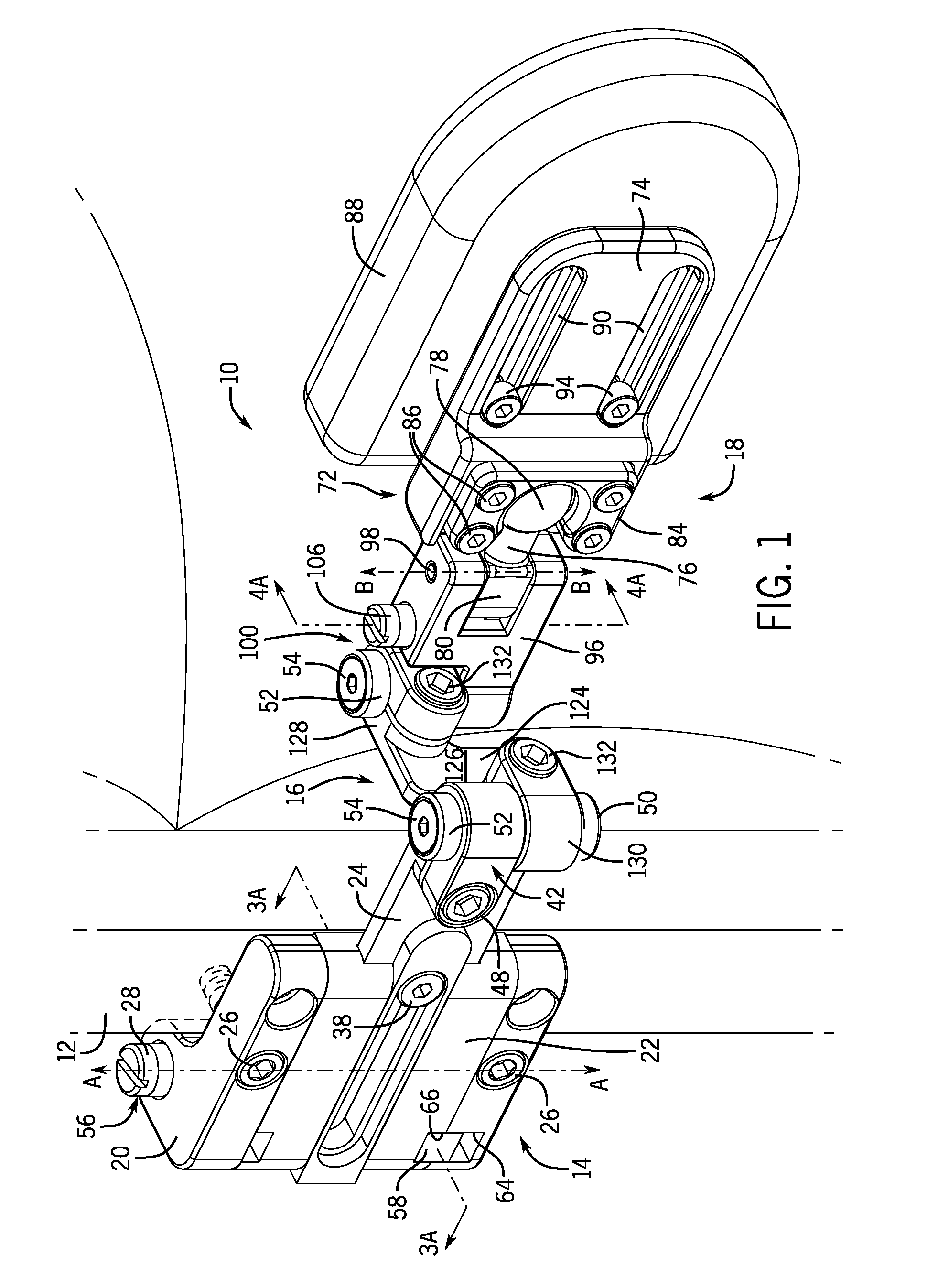 Lateral Support Assembly