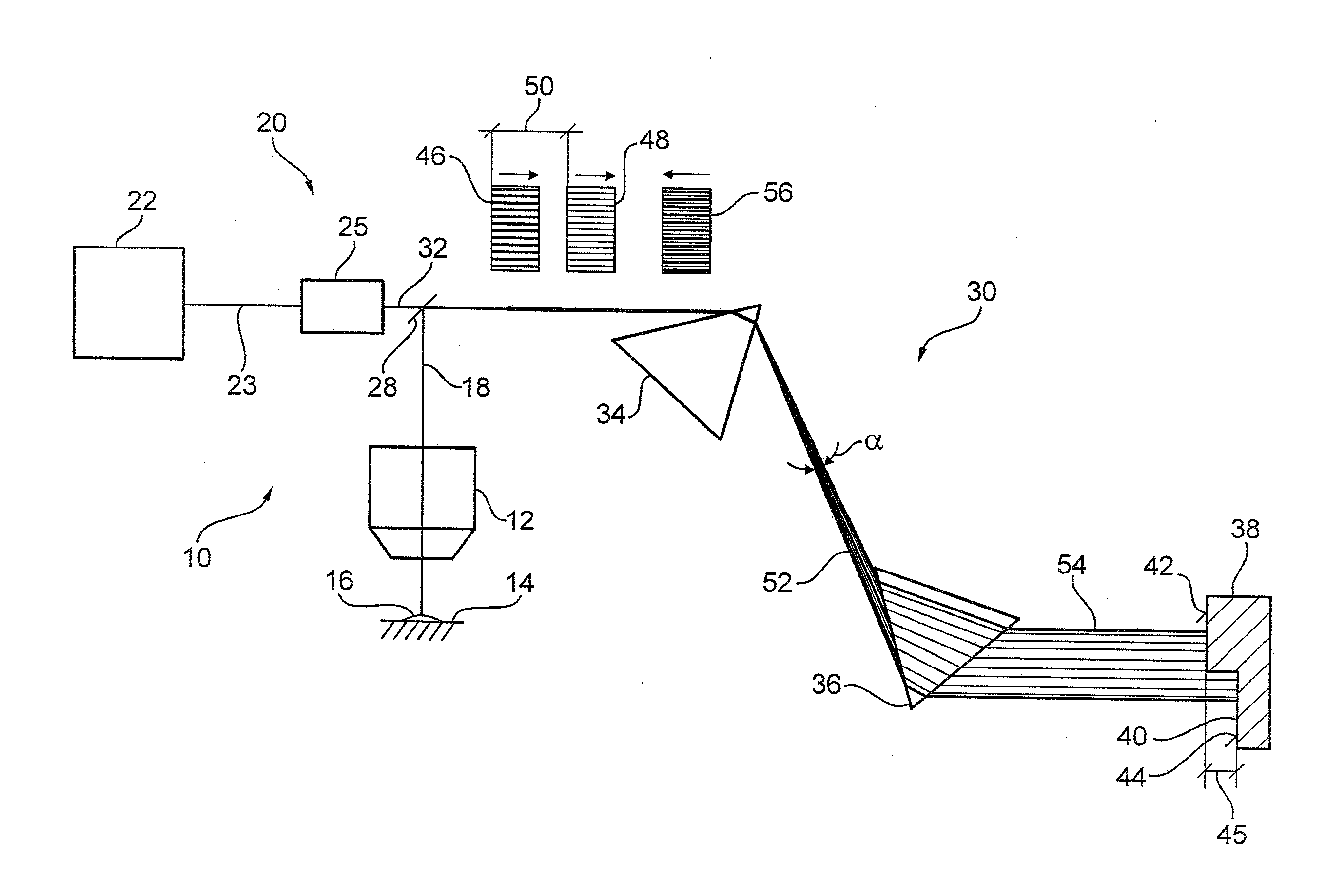 Apparatus for Temporal Displacement of White Light Laser Pulses