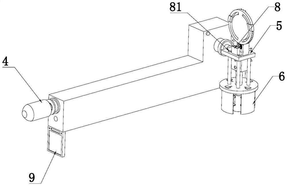 Communication transmission pipeline exploration device